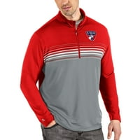 Muška antigua crvena siva FC Dallas Pace Trock-Zip jakna