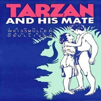 Tarzan i njegov mateski filmski poster Print - artikla Movab04160