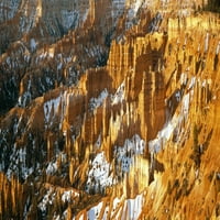 Bryce amfiteatar na izlasku iz Sunrise Point, Nacionalni park Bryce Canyon, Utah, USA Poster Print
