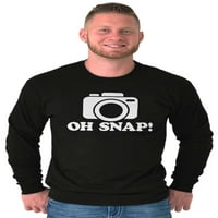 OH Snap Shot Photography Photograph dugih rukava majica muškaraca žena Brisco brendovi L