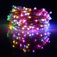 Dystyle LED bakrena žica Fairy String svjetla Vodootporna unutarnji kućni božićni festivalski ukras