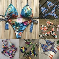 Ženski seksi push up brazilski bikini set gudački kostimi kupaći kostimi kupaći odijela