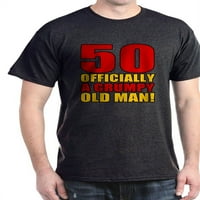Cafepress - Grumpy 50. rođendan tamna majica - pamučna majica