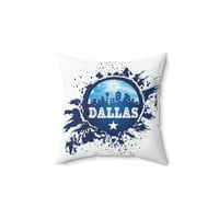 Dallas Texas Jastuk, mekani španski jastuk, bacanje jastuka, kućni dekor
