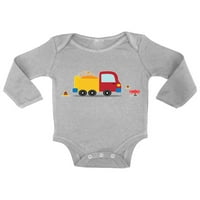 Dječačke majice - novorođenče - - meseci - kamion dugih rukava