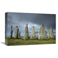 Globalna galerija GCS-453471-1218- In. Callanish Stop kamenje, Isle of Lewis, Vanjski Hebrides Islands,