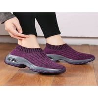 Daeful ženske tenisice pletene gornje šetnje cipele na čarapima cipele s čarapama Yoga Comfort Mesh