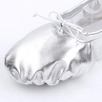 Nexte baletske cipele Split-Sole Slipper Flats Ballet Dance Cipele za djevojčicu i žene u zlatu, zlatno