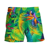 Clearsance YoHome Muške kratke hlače Štampane kratke hlače Nova tropska havajska na plaži modne prozračne