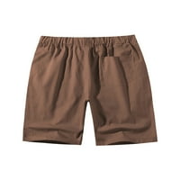 Voguele muns ljetne kratke hlače od pune boje dna visokog struka plaža Hratke Workout Mini pantalone prozračna odjeća za kavu 2xl
