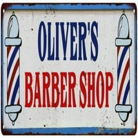 Barber shop frizerski salon metalni znak retro 106180031363