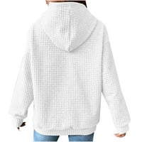 HHEI_K pulover džemperi za žene ženske dukseve dugih rukava casual pulone kapuljače dukseri za žene