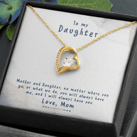 Mojoj kćeri bez obzira iz mame zauvijek ogrlica sa porukama