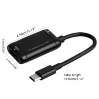 -C Tip C u HDMI adapter USB 3. Kabel za MHL Android telefon tablet crna