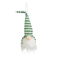 Božićni ukrasi kreativni lutka pletena šešir viseći lutka božićna stablo mini lutka - blistavi stil