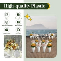 Kašike za cvijeće od plastike za domaće vrtne trgovine
