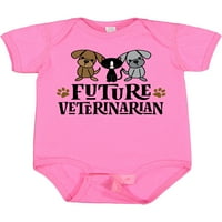 Inktastični veterinar Budući veterinar u treningu Poklon Baby Boy ili Baby Girl Bodysuit