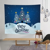 Poliester božićna tapiserija viseći platnu ukras Bojica praznika slavljenica Sofa live pozadina tkanina