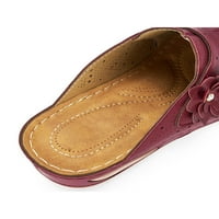 Sanviglor ženska sandala na ljetnim sandalama za klopove bez leđa Mule plaža bez klizanja lagana ležerna