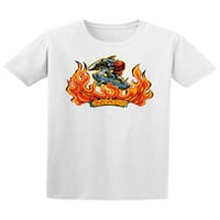 Skateboarder Shark Tee Muški -Mage by Shutterstock