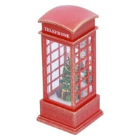 Mali ukrasi lampe, Santa telefonska kabina Snažna i izdržljiva za stablo dekoracija za kućnu spavaću