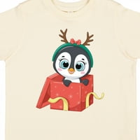 Inktastični božićni pingvin poklon dječaka majica ili majica mališana