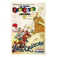 Pop kultura Grafika Don Quixote Movie Poster, 17
