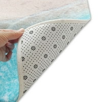 Sažetak Mramorne prostirke za kupanje Creative Design Geometrijski uzorak Moderna modna prostirka za vrata Kupatilo Dekor Neklizajući WC prekrivač