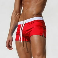 Sayhi plus kratke hlače Veličina habanja plaža Slim kupaći kostimi Čvrsti muškarci prozračne hlače debla