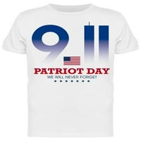 9. majica Patriot Day Muškarci -Mage by Shutterstock, muški medij