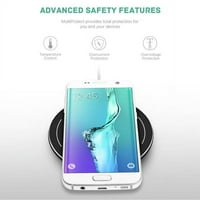 Brzi bežični punjač za Samsung Galaxy Z Fold Telefon - 7,5W i 10W Pad za punjenje Slim Quick Quick R1K