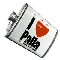 Flask I Love Palla
