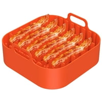 Austok Microok Bacon štednjak sa ladicom Silikon hrskavi proizvođač slanine za mikrovalnu za višekratnu