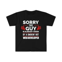 Žao nam je momak snimljen Hot Web Developer Unise majica S-3XL Valentinovo