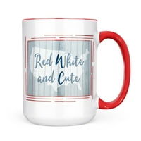 Božićni kolačić Tin crvena bijela i slatka četvrtina srpnja USA Poklon za kavu za ljubitelje čaja za