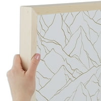 ArttoFrames Clear Frame zabolje, okvir za plakat od bijelog drveta