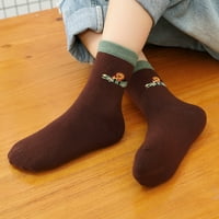 Do 65% popusta na čarape za žene za žene 5para Dječje čarape Slatka otiska djeca srednje cijevi čarape