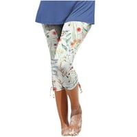 Kiplyki Clearence ženske joge hlače Žene udobne obrezivanje slobodnih hlača Tweatpats joga hlače