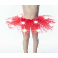 HIRIGIN Women Girls Light Up LED TUTU haljina Dance Kratka mini suknja Dancewear