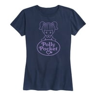 Polly džep - Logo i lutka - Grafička majica kratkih rukava s kratkim rukavima