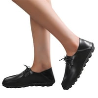 Ženske ženske modne ležerne prilike čvrste otvorene platforme na otvorenom sandale cipele za plažu crna
