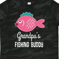 Inktastični djed ribolovni prijatelji djevojke Riblje poklon toddler Toddler djevojka majica