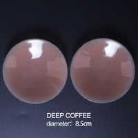 Čvrsti silikon Nevidljivi silikonski patch zakrpa protiv košara za šišanje za patch tamne kave