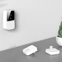 Wioihee Smart Wireless Remote Viatbell, Inteligentna vizualna vrata, kućni interfon HD noćni vid WiFi