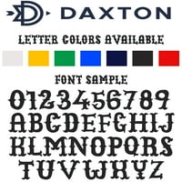 Daxton Classic Snapback ravni račun Visor Vintage Custom brojevi slova Kapa kapa, Crni kraljevski šešir,