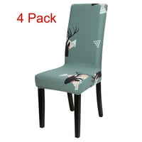 PiccoCasa Stretch Spande stolica Slipcovers Oprema za ručavanje za ručavanje, zeleno