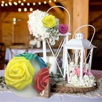 Rose cvjetna glava umjetna cvijeća poklon za vjenčani zabava DIY vijenac Creative PE pjena izdržljiv