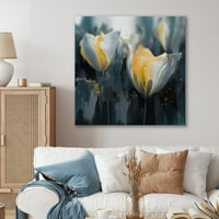 Art DesimanArt Sive latice Tulip spokojstva I cvjetna tulipana metalna zida umjetnost u.