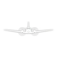 King Air C naljepnica naljepnica Die Cut - samoljepljivi vinil - Vremenska zaštitna - izrađena u SAD-u - Mnogo boja i veličina - C-Avioni