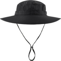 Singreal Muška šešica za sunčanje UPF50 + lagana kanta za mahunu Širok bijesni ribolov šešir